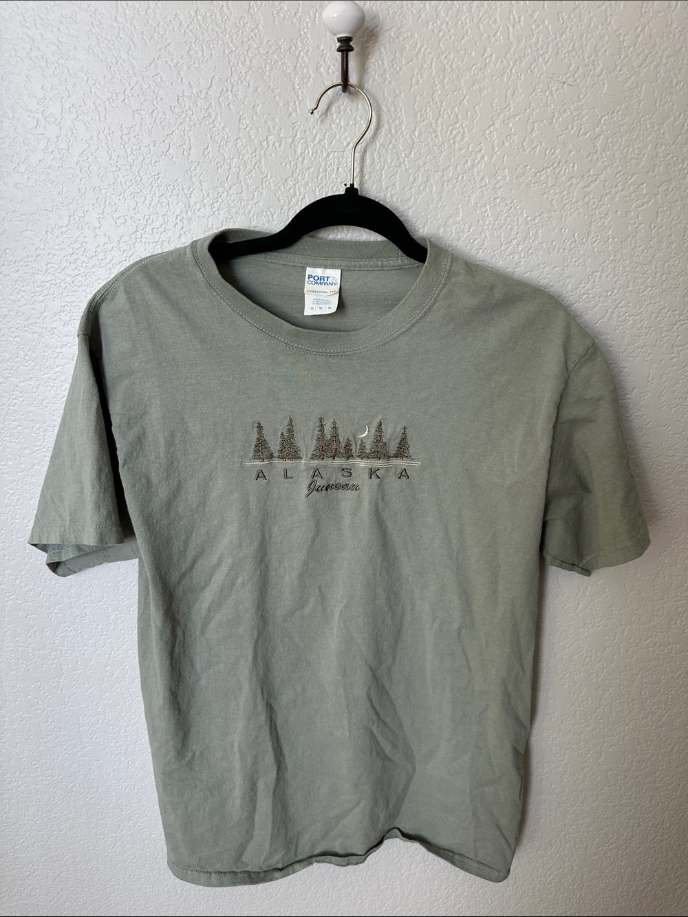 Men's Alaska Juncea Green Graphic T‑Shirt